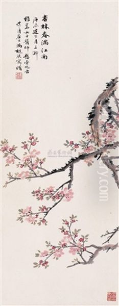 Untitled Oil Painting by Feng Chaoran