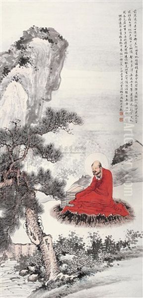 Character Oil Painting by Feng Chaoran