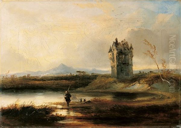 Nordenglische Landschaft Oil Painting by Thomas Fenwick