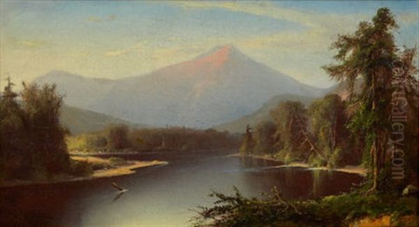 Whiteface Chocora Mountains Oil Painting by Henry A. Ferguson