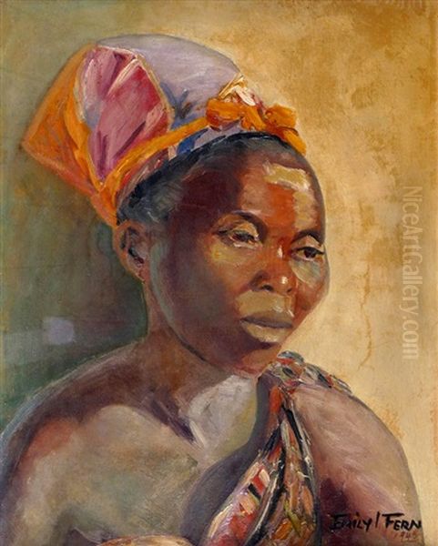 Young Girl Oil Painting by Emily Isabelle Fern