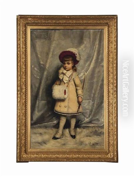 Madeleine Oil Painting by William Feron