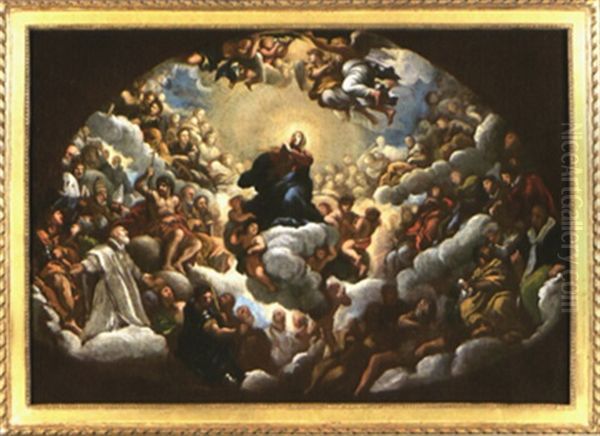 L'assomption De La Vierge Oil Painting by Ciro Ferri
