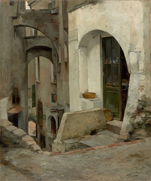 Porto Maurizio Oil Painting by Martin Feuerstein