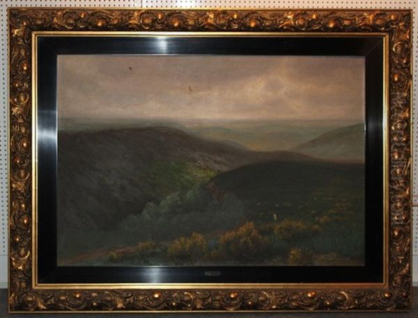 Tal Bei Nedeggen (duren/eifel) Oil Painting by Carl Fey