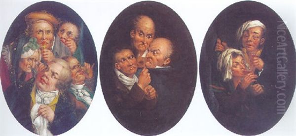 Pecado Capitale Oil Painting by Dionisio Fierros Alvarez