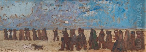 El Angelito En Punta Oil Painting by Pedro Figari