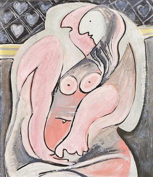 Sedici Divka Oil Painting by Emil Filla