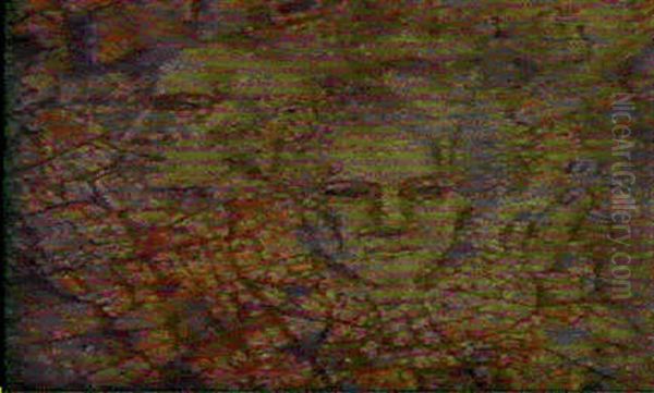 Three Faces Oil Painting by Pavel Nikolaevitch Filonov