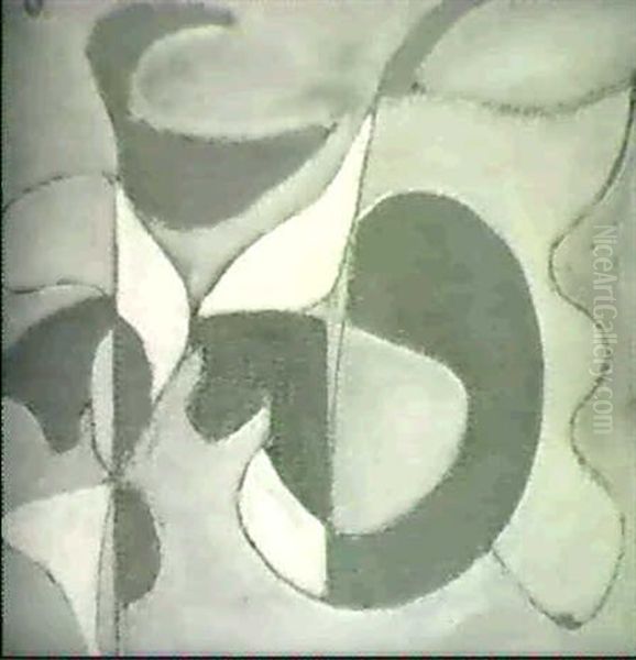 Figuren Oil Painting by Oskar Fischer