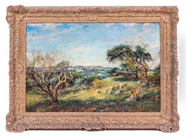 Biskra, Algeria Oil Painting by Mark Fisher