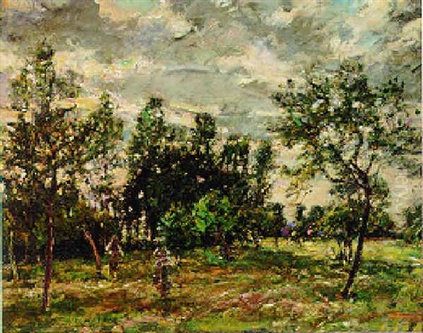 Early Morning In The Woods Oil Painting by Mark Fisher