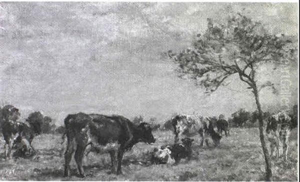 In Normandy Oil Painting by Mark Fisher