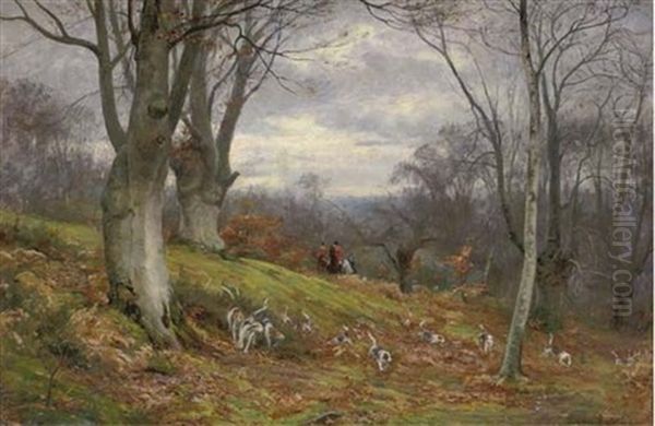 A Southerly Wind And A Cloudy Sky Oil Painting by Florence Fitzgerald