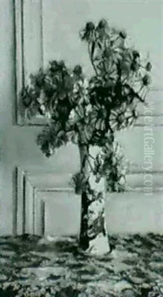 Bouquet De Fleurs Oil Painting by Pierre Felix Masseau Fix-Masseau