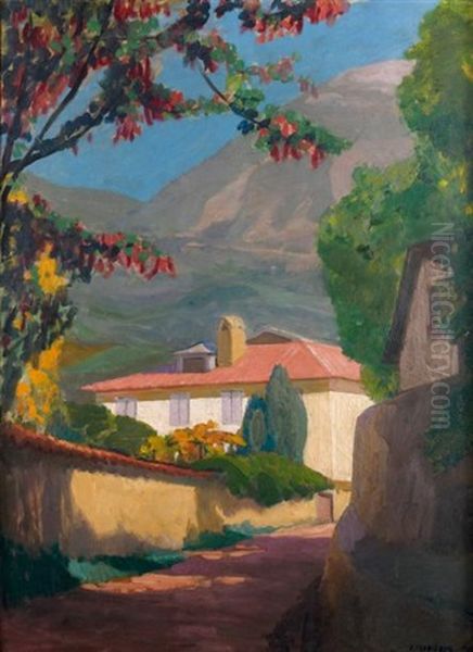Le Chemin A L'ombre Oil Painting by Jules Flandrin