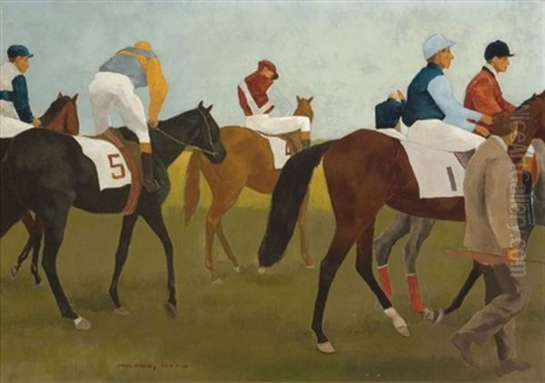 Fair High Oil Painting by Vaughn Flannery