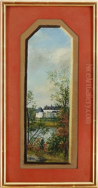 Landskapsbilder Fran Bjornholmen (6) Oil Painting by Anna Flensburg-Bredberg