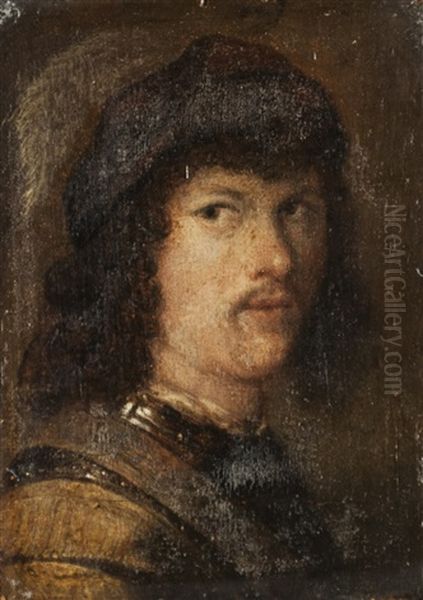 Ritratto Maschile Oil Painting by Govaert Flinck Cleve