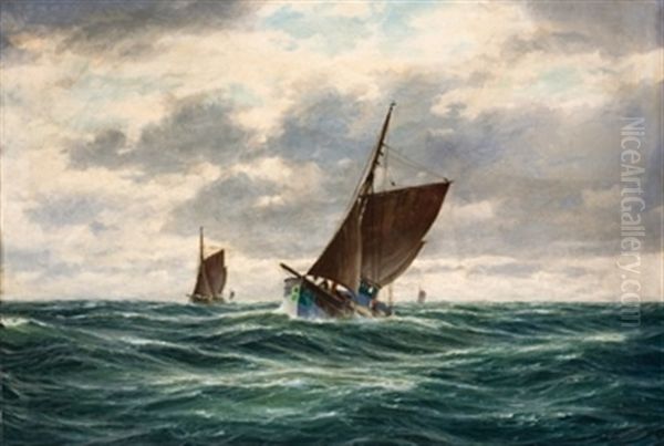 Marina Oil Painting by Enrique Florido Bernils