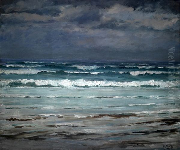 Marina Oil Painting by Enrique Florido Bernils