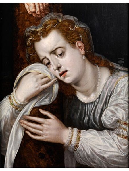 Die Heilige Magdalena Oil Painting by Frans Floris