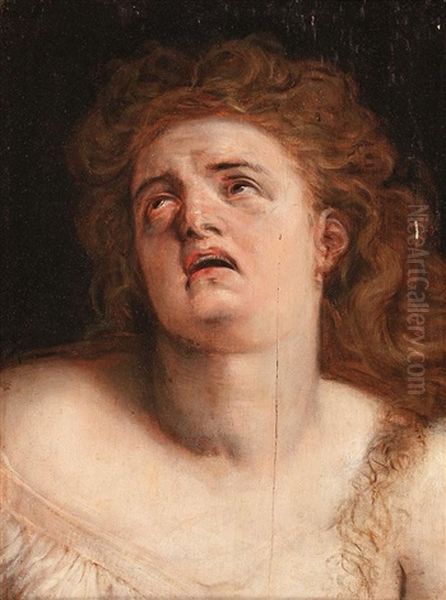 Busto Femenino (collab W/workshop) Oil Painting by Frans Floris