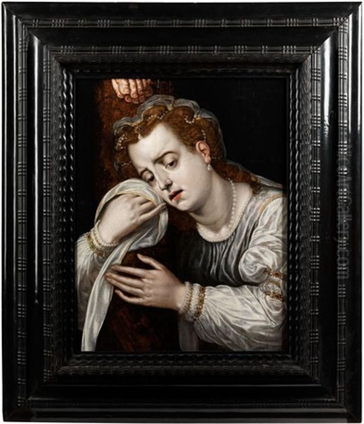 Die Heilige Magdalena Oil Painting by Frans Floris