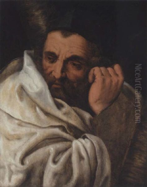 Saint Andrew Oil Painting by Frans Floris