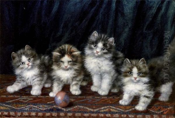 Kediler Oil Painting by Burkhard Flury