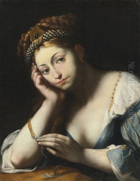 The Magdalene Oil Painting by Girolamo Forabosco