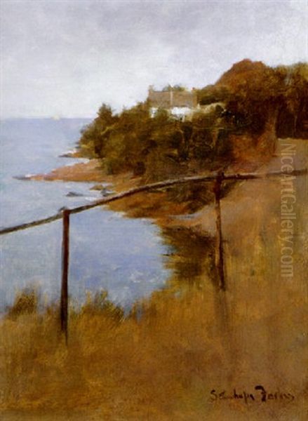 Mount's Bay, Newlyn Oil Painting by Stanhope Alexander Forbes