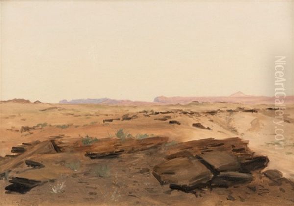 Grand Canyon Scene Oil Painting by Lockwood de Forest