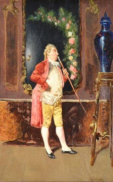 The Connoiseur Oil Painting by Mariano Fortuny Y Madrazo