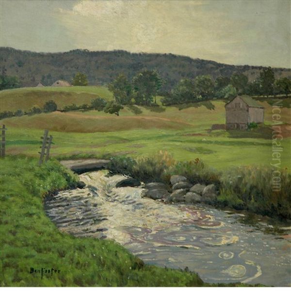 Big Spring Oil Painting by Ben Foster