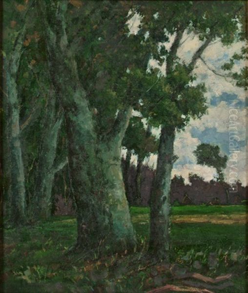 Untitled Oil Painting by Alexis Fournier