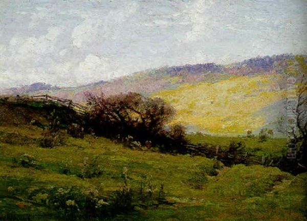 Autumn Afternoon Oil Painting by Alexis Fournier