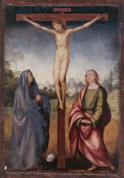The Crucifixion Oil Painting by Fra Bartolommeo della Porta