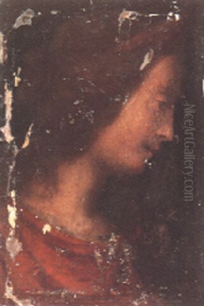 Head Of Saint John The Baptist Oil Painting by Fra Bartolommeo della Porta