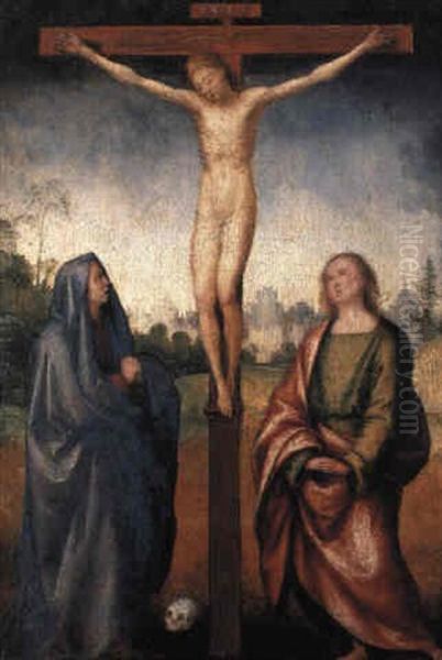 The Crucifixion Oil Painting by Fra Bartolommeo della Porta