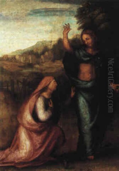 Noli Me Tangere Oil Painting by Fra Bartolommeo della Porta