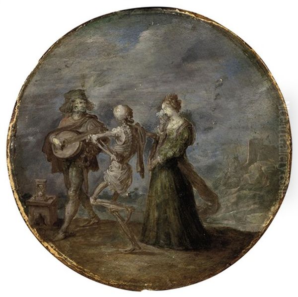 Orpheus And Euridice Oil Painting by Frans Francken III