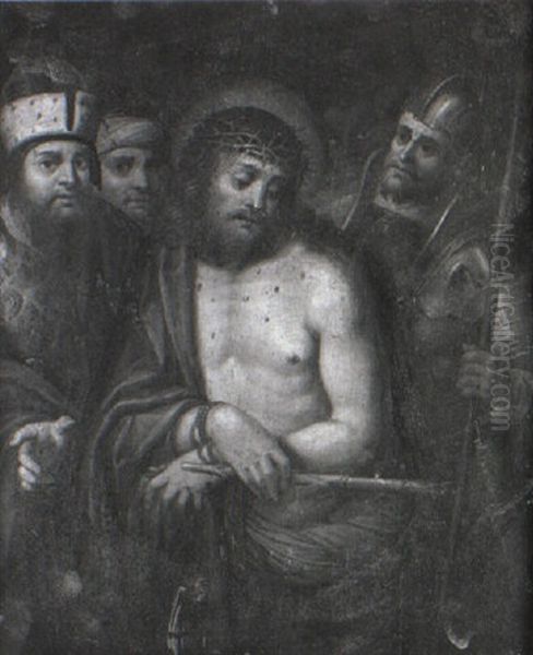 Ecce Homo Oil Painting by Ambrosius Francken
