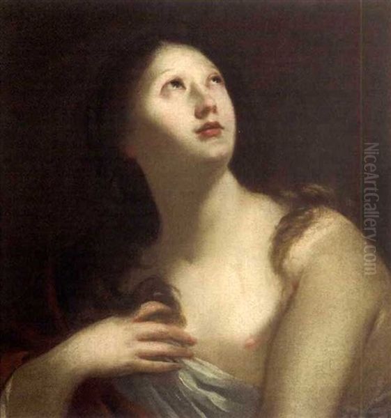 Madeleine Oil Painting by Guy (Guide) Francois