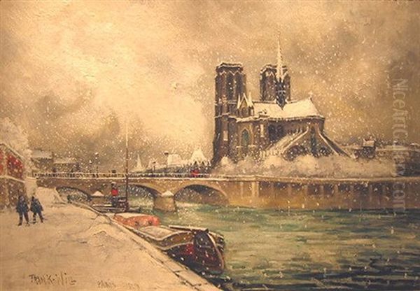 Zwei Ministranten Oil Painting by  Frank-Will