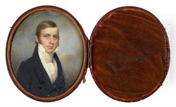 Portrait Of Edward Rutledge Laurens Oil Painting by Charles Fraser
