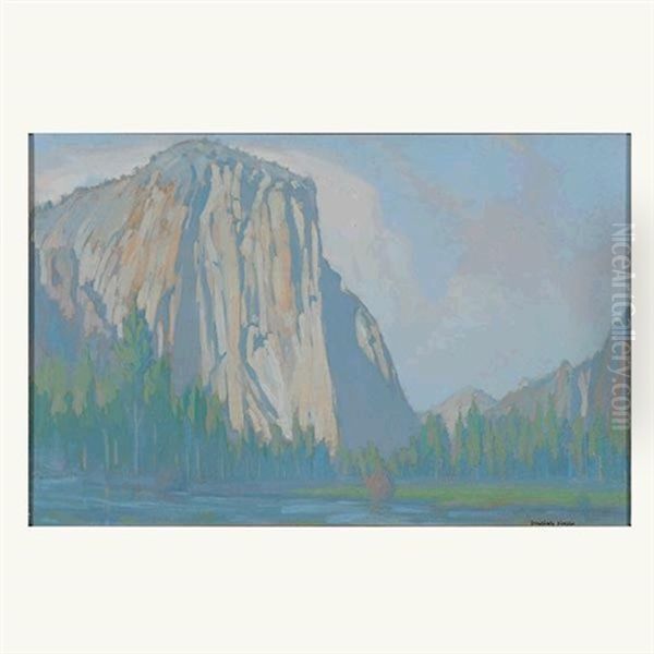 El Capitan, Yosemite Valley Oil Painting by Douglass Fraser