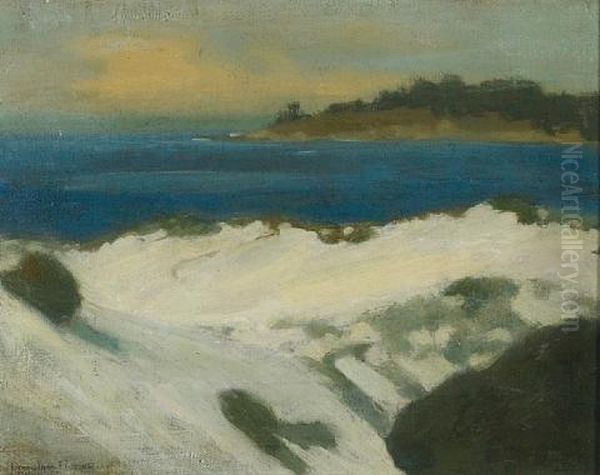 Carmel Oil Painting by Douglass Fraser