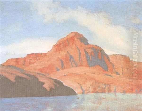Promise Of Plenty! - The Colorado River In Marble Canyon Oil Painting by Douglass Fraser