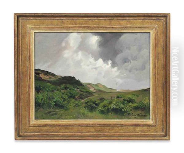 The Passing Storm Oil Painting by Leon Frederic